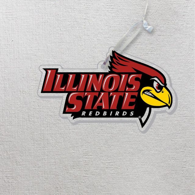Illinois State University 3'' x 4'' Etched Plexiglass Ornament