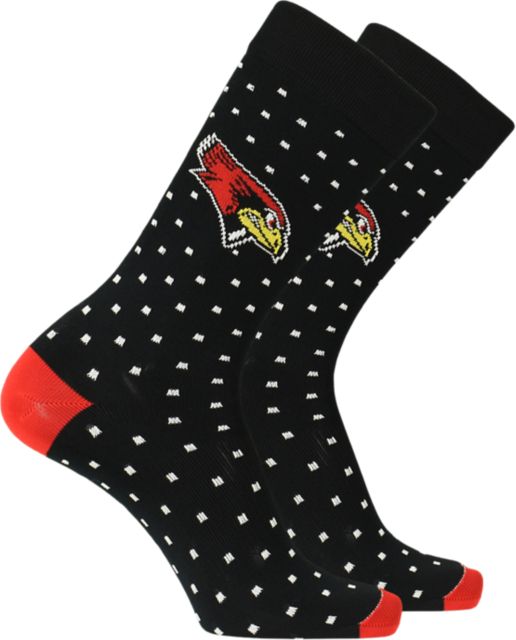 Illinois State University Redbirds Dress Socks