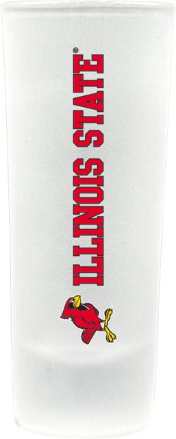 Illinois State University Redbirds Frosted Collector's Glass