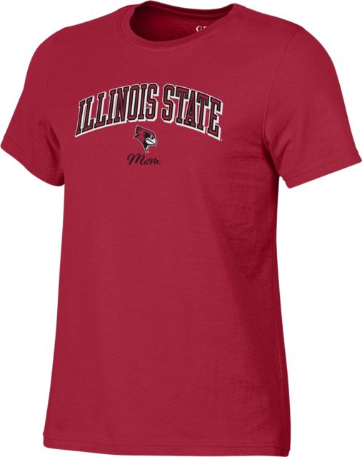 Illinois State University Redbirds Mom Women's Short Sleeve T-Shirt