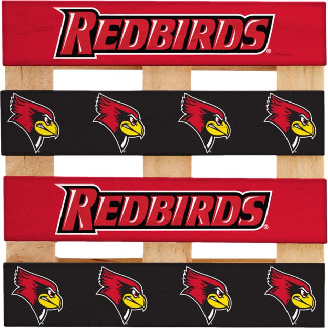 Illinois State University Redbirds Pallet Coasters - 4 Pack