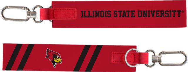 Illinois State University Redbirds Carabiner Strap Keychain