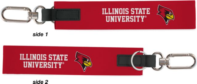 Illinois State University Redbirds Carabiner Strap Keychain