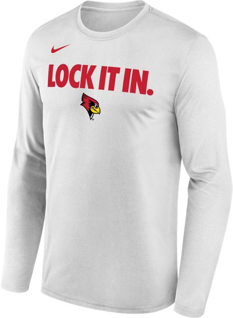 Illinois State University Basketball Long Sleeve Bench T-Shirt