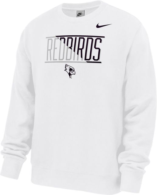 Illinois State University Redbirds Whiteout Crewneck Sweatshirt