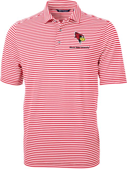 Illinois State University Redbirds Stripe Polo