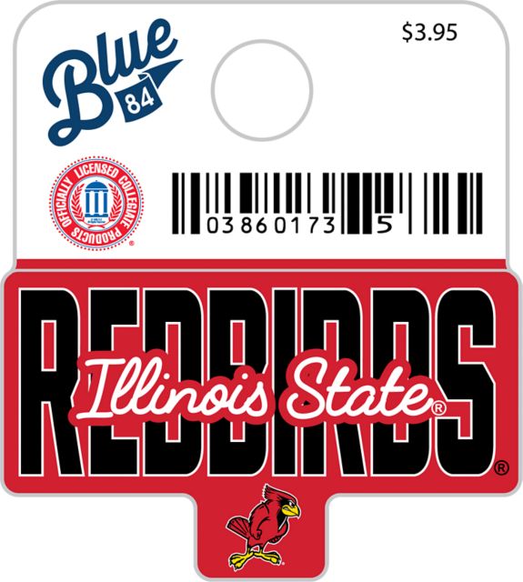 Illinois State University Redbirds Mini Sticker