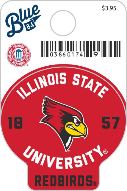 Illinois State University Redbirds Mini Sticker