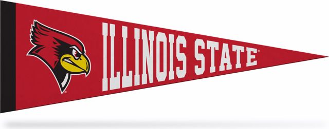 Illinois State University Redbirds 5x15 Pennant