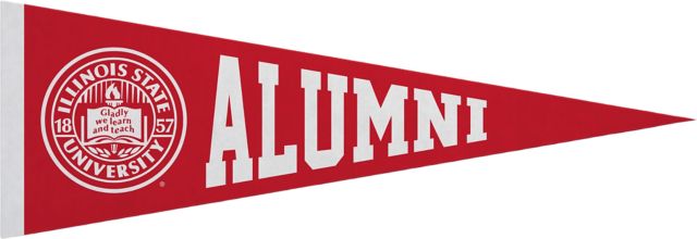 Illinois State University 5x15 Alumni Pennant