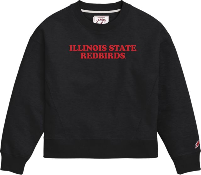 Illinois State University Redbirds Women's Boxy Crewneck Sweatshirt