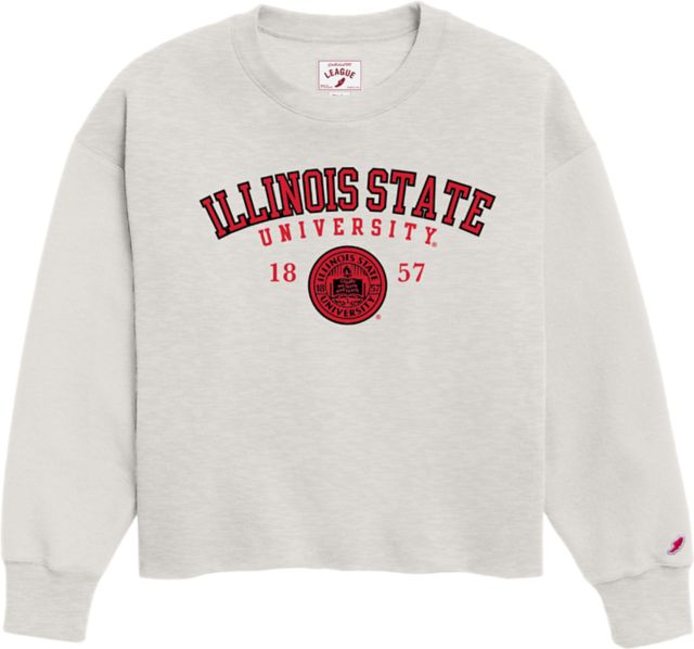 Illinois State University Women's Oversized Crewneck Sweatshirt