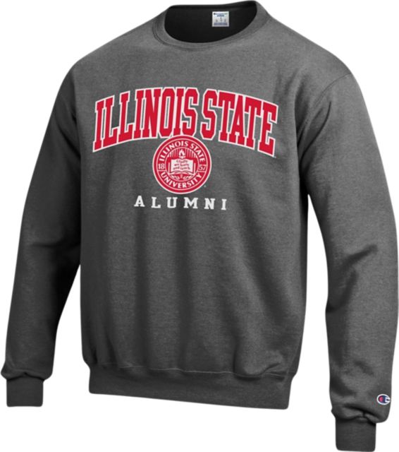 Illinois State University Track and Field Gray Crewneck - Cole