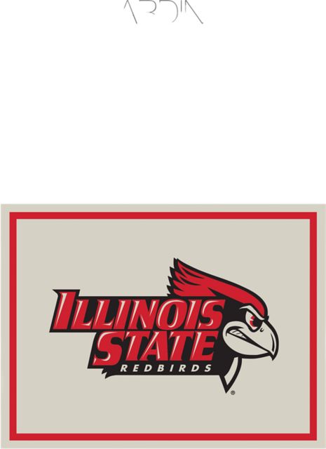 Illinois State University 2 Layer Redbirds Artwork Proof