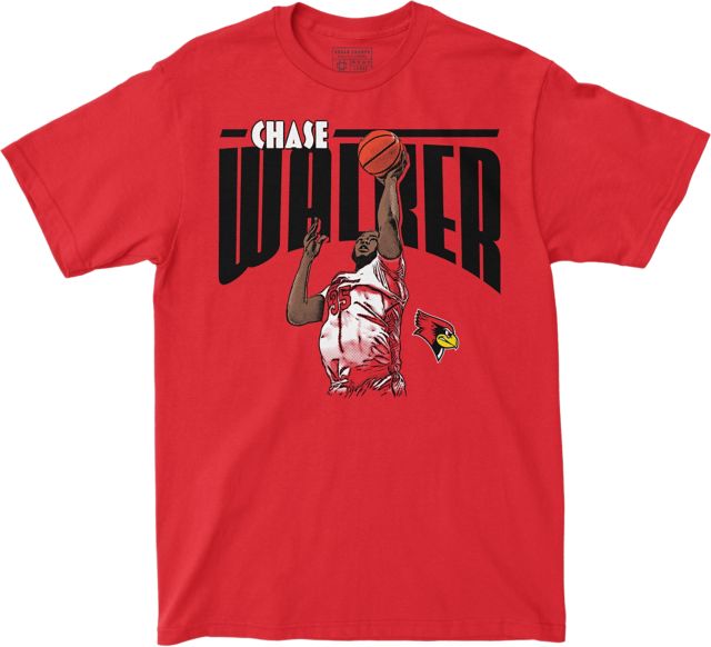 Illinois State Men's Basketball Short Sleeve T-Shirt Chase Walker