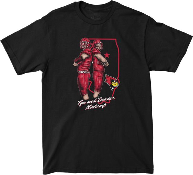 Illinois State Football Short Sleeve T-Shirt NIEKAMP