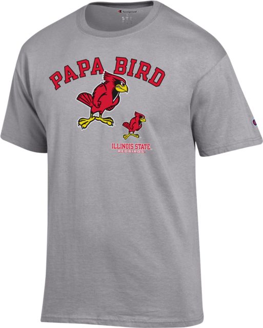 Illinois State University Redbirds Papa Short Sleeve T-Shirt