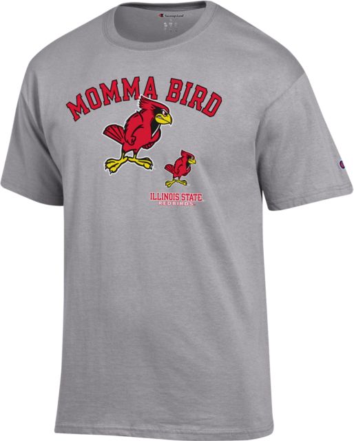 Illinois State University Redbirds Mom Short Sleeve T-Shirt