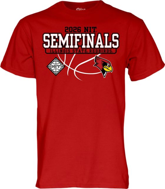 Illinois State University Men's Basketball 2026 NIT Semifinals Short Sleeve T-Shirt