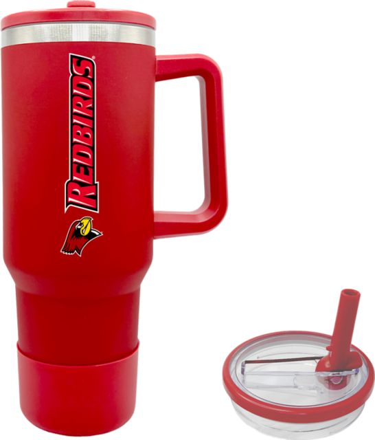 Illinois State University Redbirds 40 oz. Tumbler with Straw