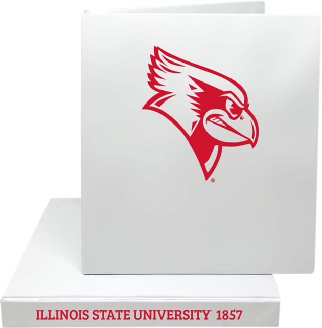 Illinois State University 1'' Vinyl Binder