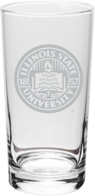 Illinois State University 10 oz Highball Glass