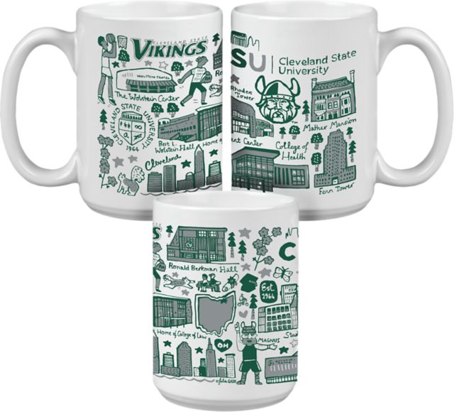 Cleveland State University Julia Gash 15 oz. Mug