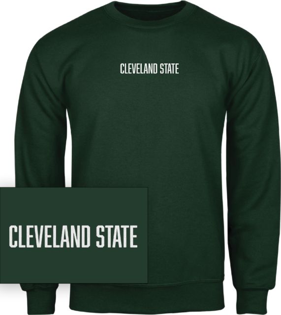 Cleveland State University Chainstitch Crewneck Sweatshirt