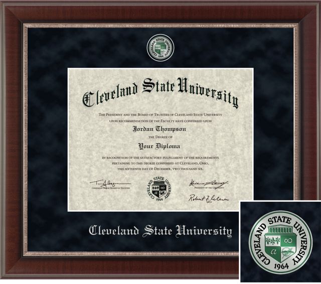 Church Hill Classics Regal Diploma Frame. Bachelors, Masters. - ONLINE ONLY