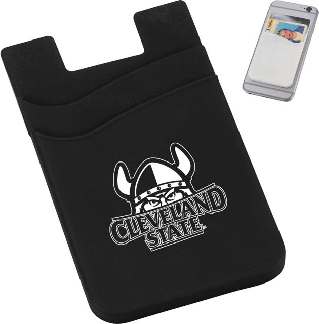 Cleveland State University Vikings Silicone Card Wallet