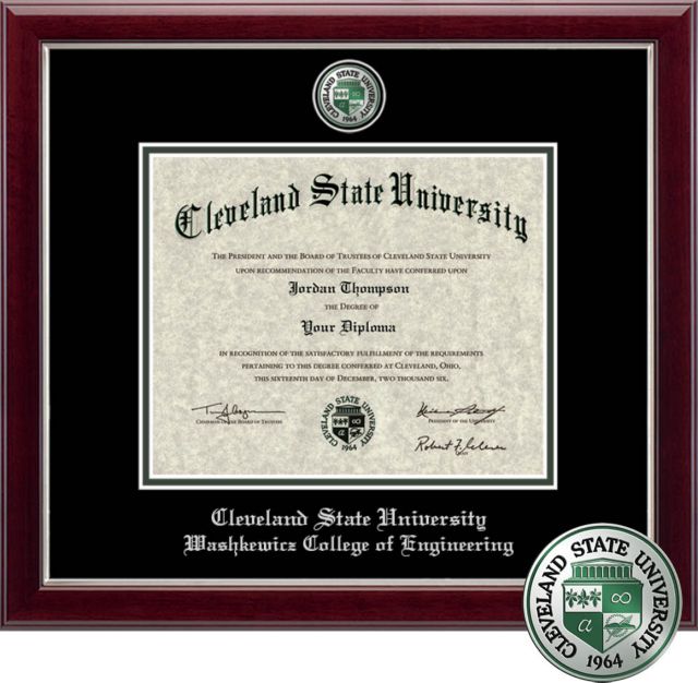 Church Hill Classics Masterpiece, Engineering, 8.5x11, Bachelors, Masters Diploma Frame - ONLINE ONLY