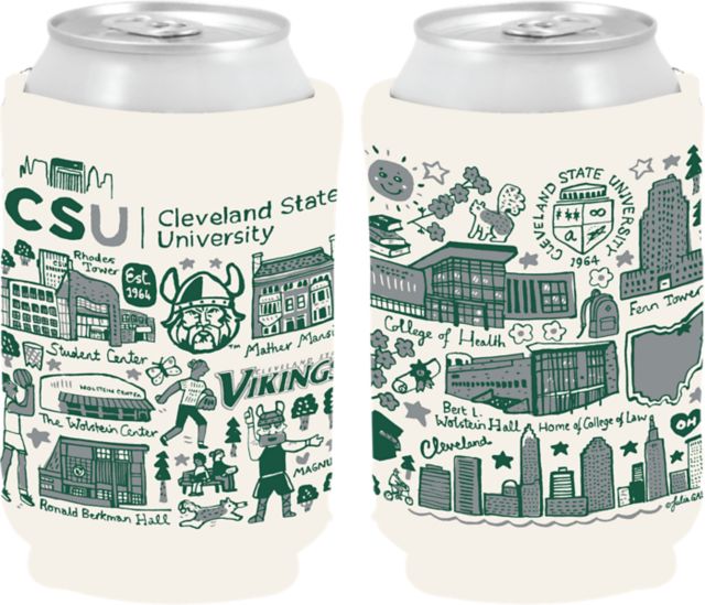 Cleveland State University Julia Gash Can Coozie