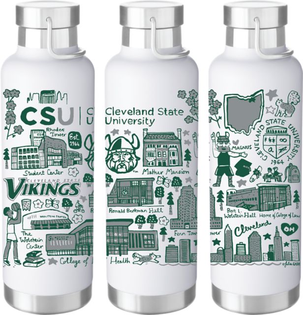 Cleveland State University 24 oz Bottle