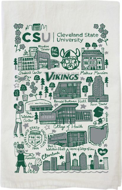 Cleveland State University Kitchen Towel