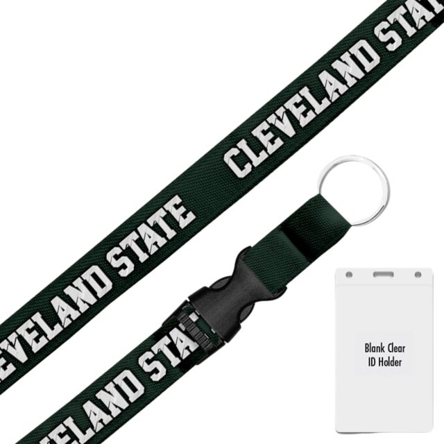 Cleveland State University 3-4'' Lanyard