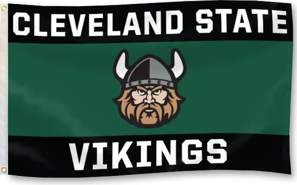 Cleveland State University Vikings 3' x 5' Durawave Flag