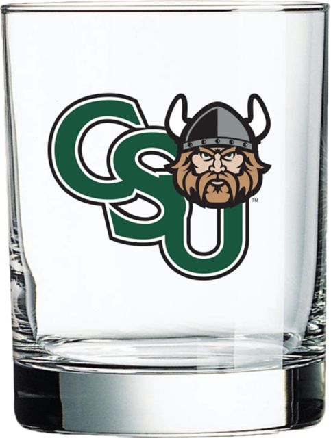 Cleveland State University Vikings Double Old Fashioned 14 oz. Glass