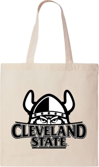 Cleveland State University 15 x 16 Canvas Tote Bag