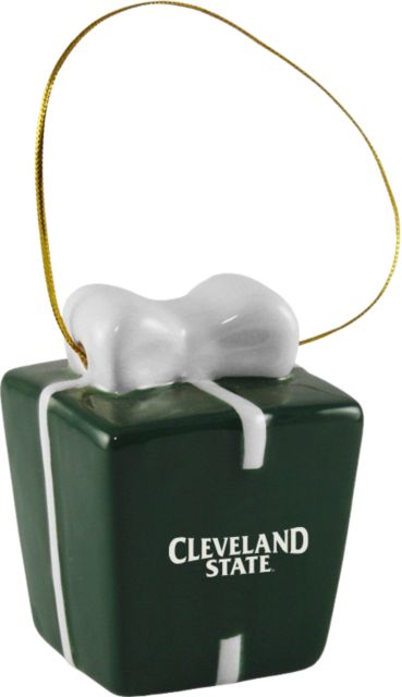 Cleveland State University Present Ornament