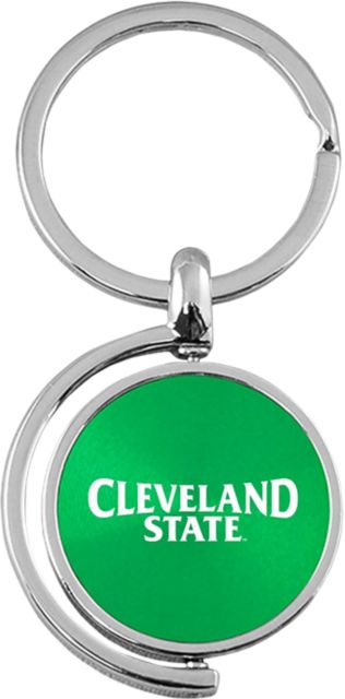 Cleveland State University Spinner Key Tag