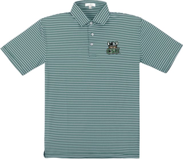 Cleveland State University Performance Stripe Polo