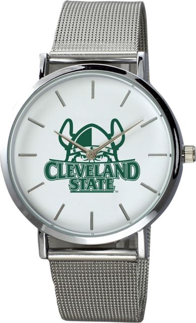 Cleveland State University 40mm Stainless Steel Watch