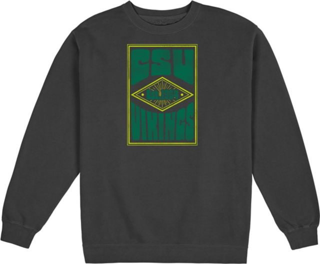 Cleveland State University Pigment Dyed Crewneck Sweatshirt - ONLINE ONLY