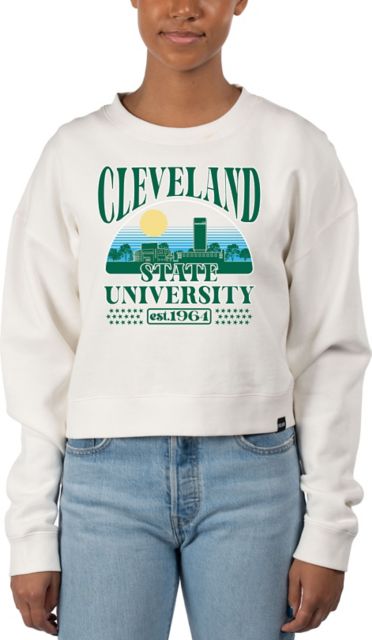 Cleveland State University Women's Cropped Crewneck