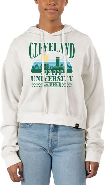 Cleveland State University Women's Cropped Hoodie