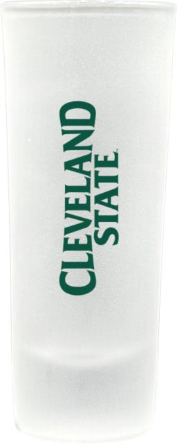 Cleveland State University Frosted Collector's Glass