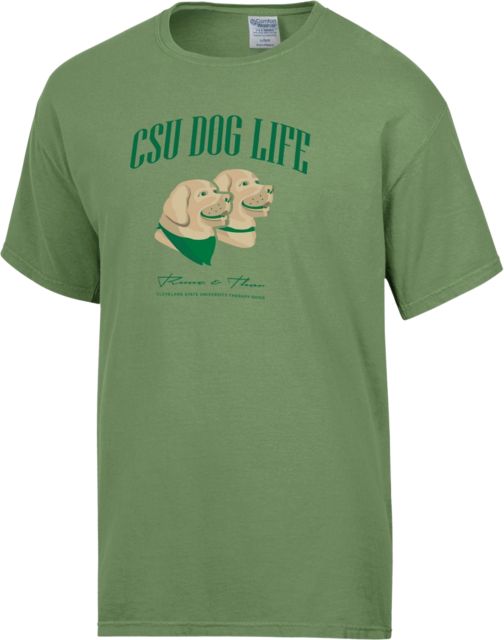 Cleveland State University Rune and Thor Therapy Dogs Short Sleeve T-Shirt