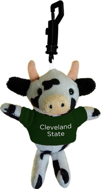 Cleveland State University Plush Keychain