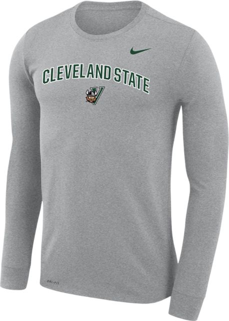 Cleveland State University Vikings Dri-Fit Long Sleeve T-Shirt: