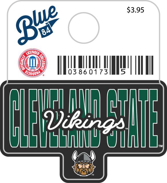 Cleveland State University Vikings Mini Sticker
